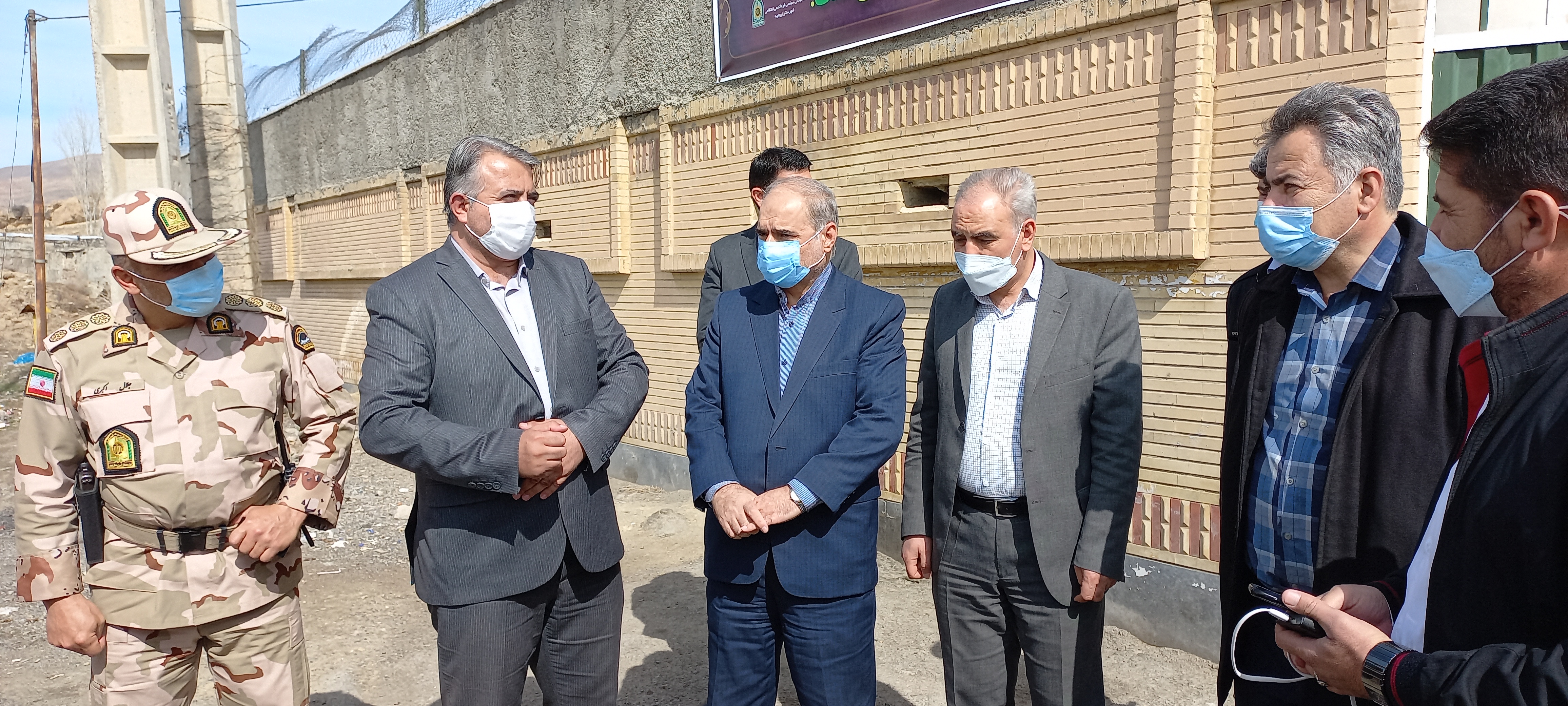 بازدید میدانی فرماندار شهرستان ارومیه از گمرک مرزی سرو