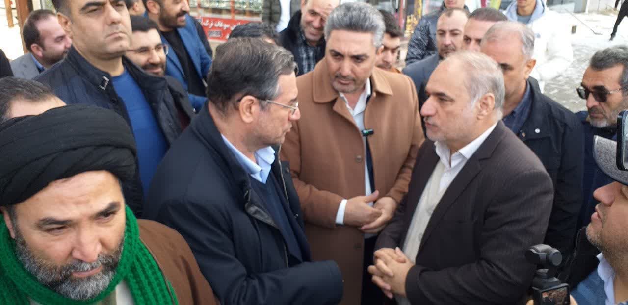 سفر استاندار استان آذربایجان غربی به بخش صومای برادوست شهرستان ارومیه