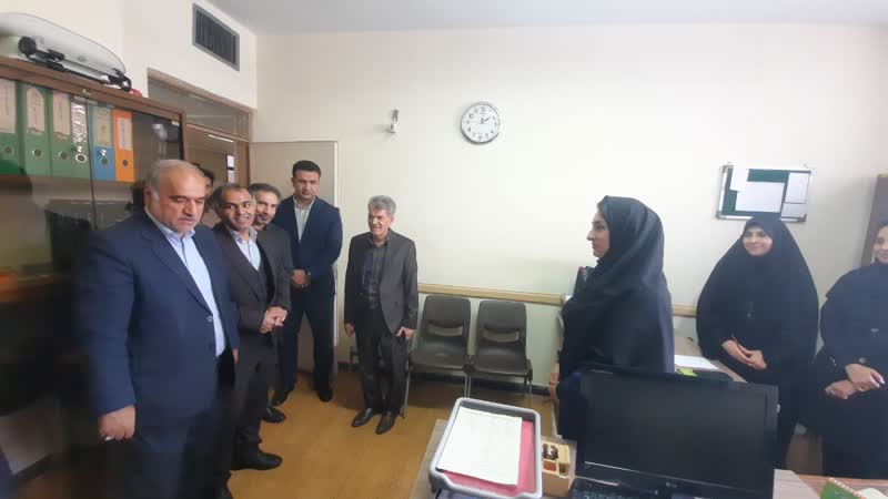 دیدار و بازدید فرماندار ارومیه از مرکز بهداشت شهرستان ارومیه به مناسبت هفته سلامت + تصاویر