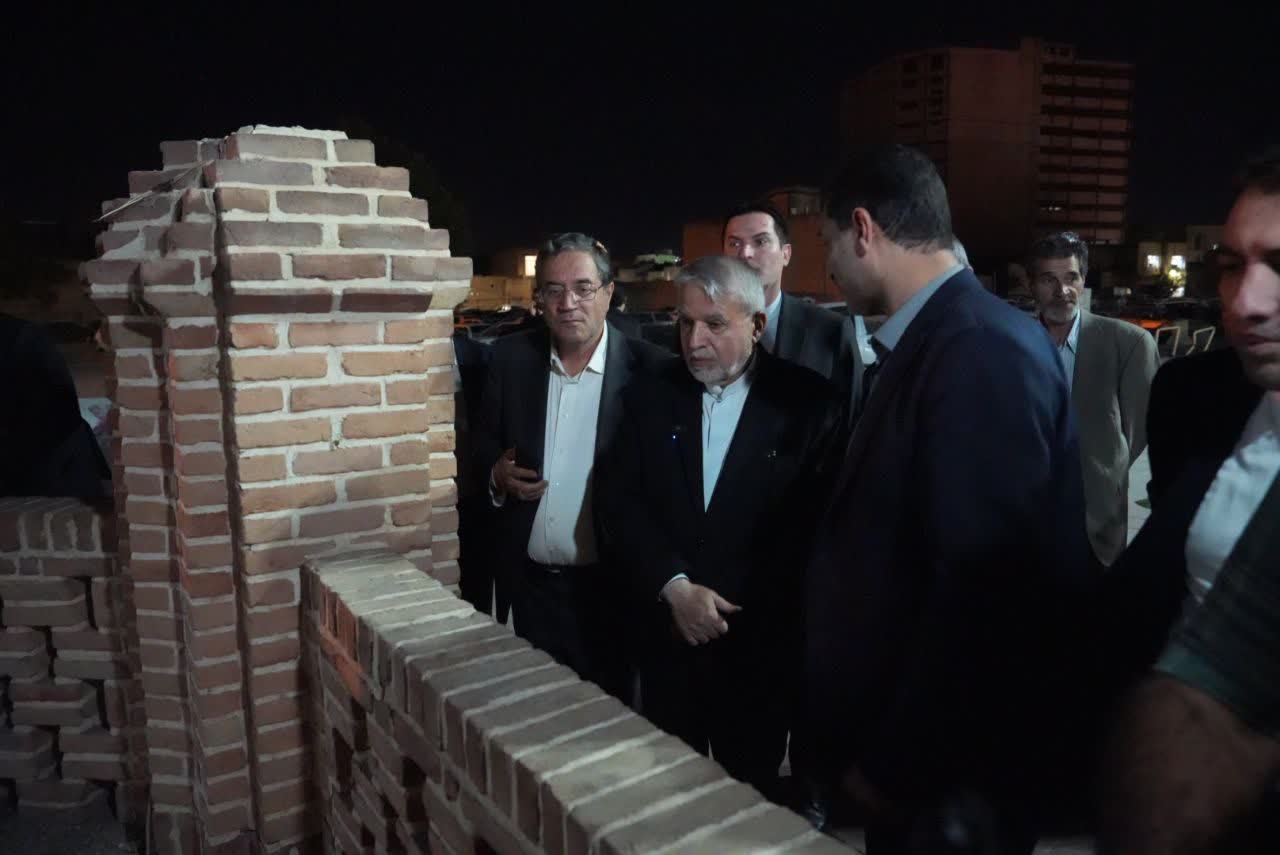 بازدید وزیر میراثفرهنگی از مسجد جامع ارومیه