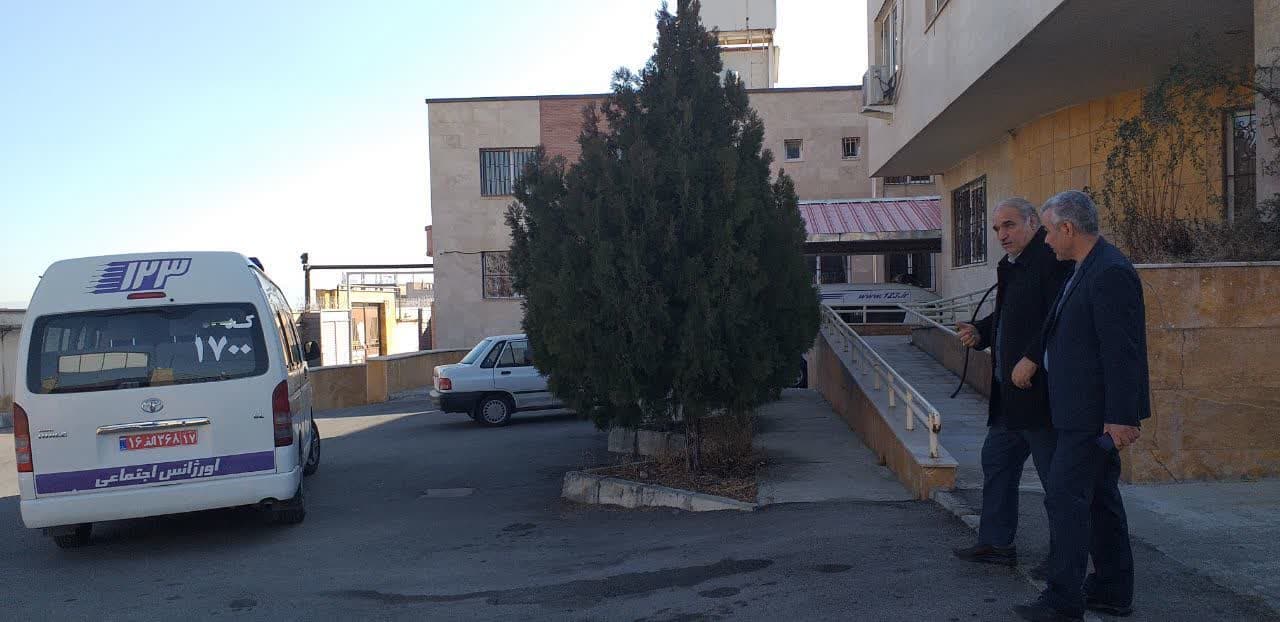 بازدید دکتر عماری فرماندار شهرستان ارومیه از مرکز جامع حمایت از آسیب دیدگان اجتماعی