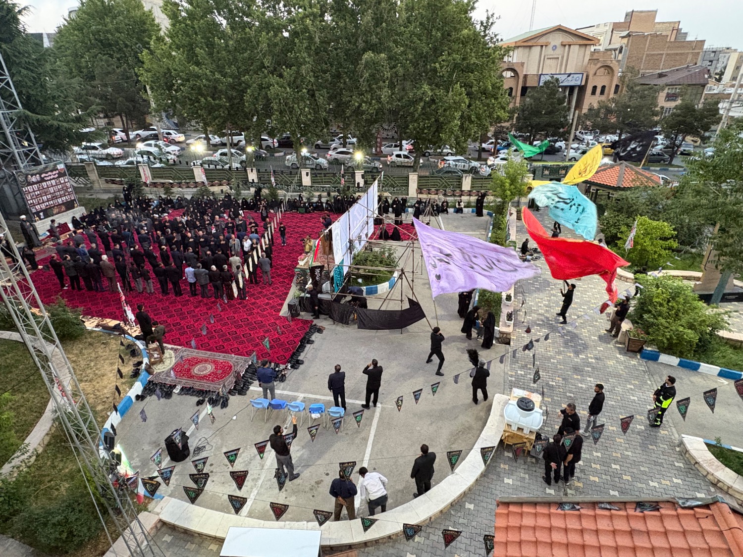 برگزاری آیین سوگواری حضرت اباعبدالله الحسین (ع) با حضور استاندار آذربایجانغربی در فرمانداری ارومیه