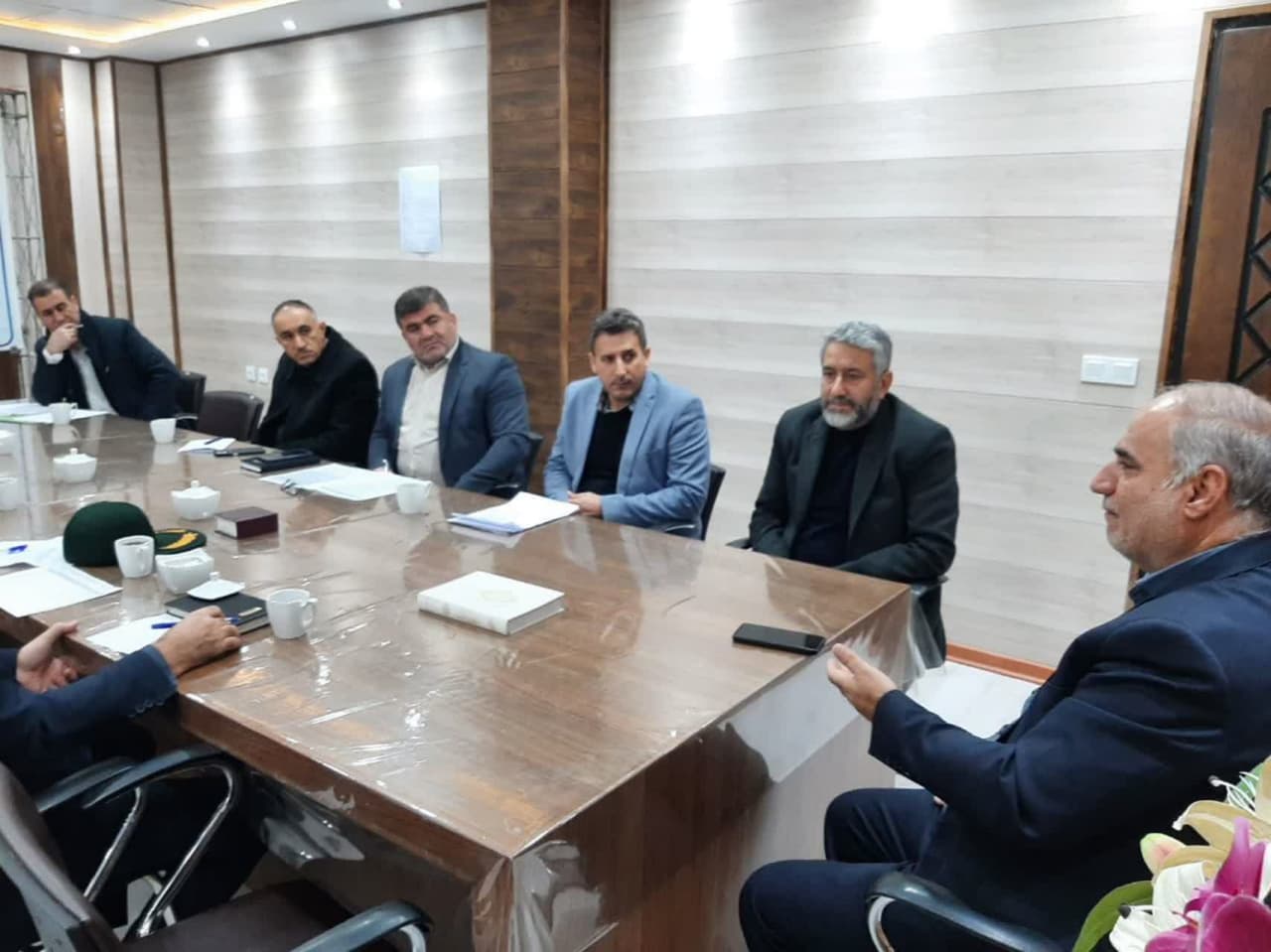 جلسه کمیسیون امنیت کارگری به ریاست فرماندار شهرستان ارومیه در سالن جلسه شهید باکری فرمانداری برگزارشد.