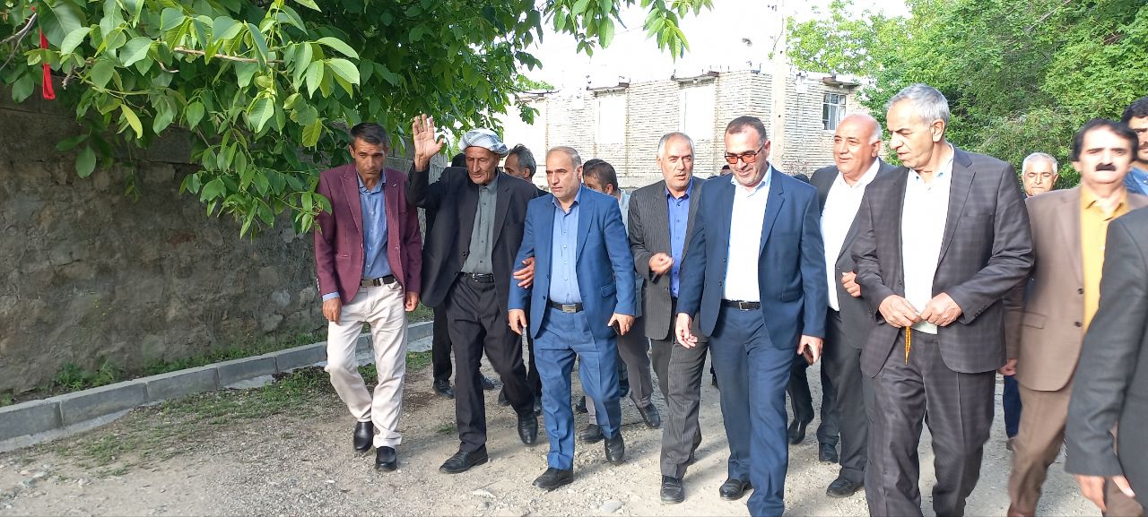 بازدید میدانی فرماندار شهرستان ارومیه از روستای هفت ساران