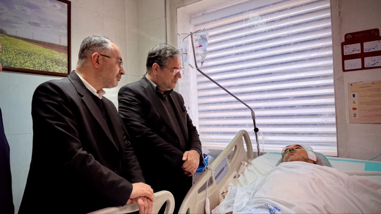 عیادت استاندار آذربایجان‌غربی از فرماندار چالدران ‌