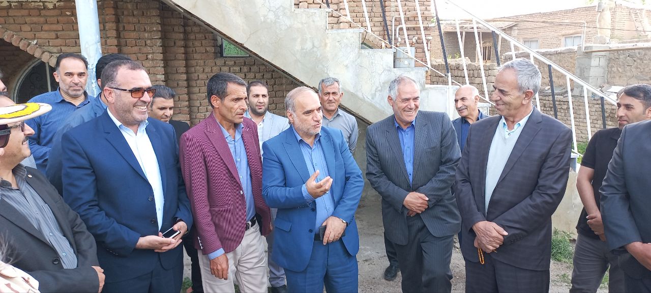 بازدید میدانی فرماندار شهرستان ارومیه از روستای هفت ساران