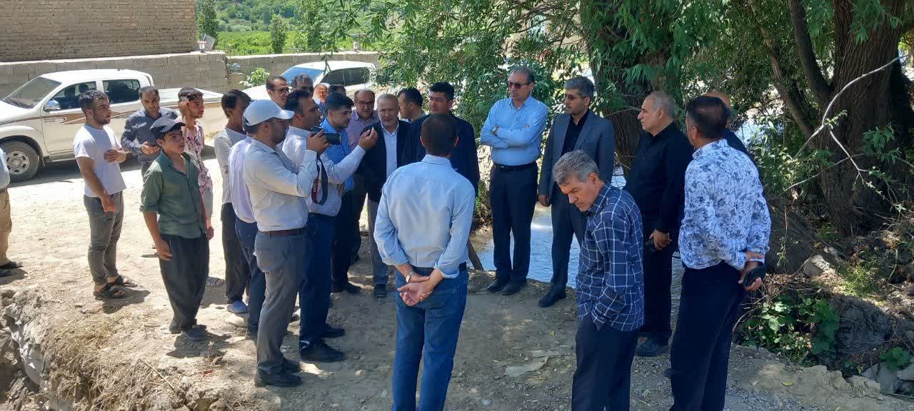 بازدید فرماندار ارومیه از روستای دیزج فتحی + آۀبوم تصویری
