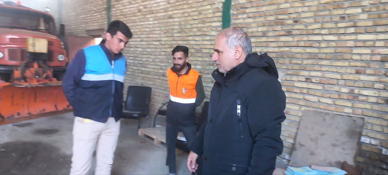 بازدید فرماندار شهرستان ارومیه راهدارخانه رشکان