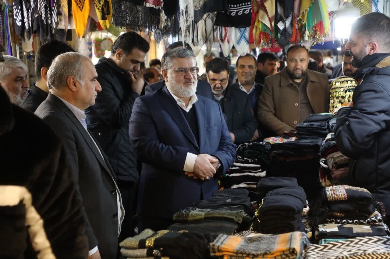 بازدید سرزده از بازار تاریخی ارومیه