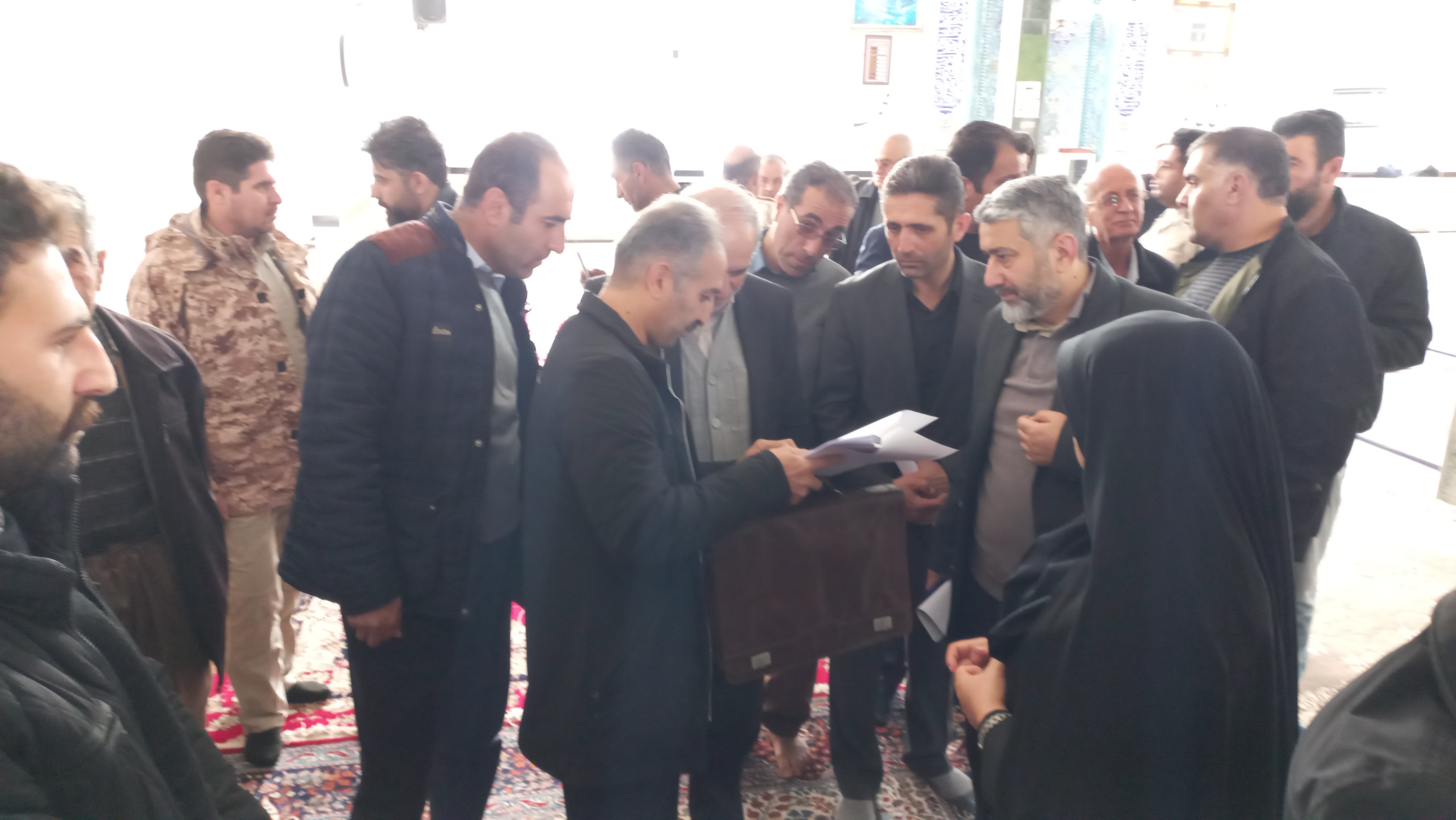 دیدار مردمی فرمانداری شهرستان ارومیه در بخش سیلوانا برگزار شد + عکس