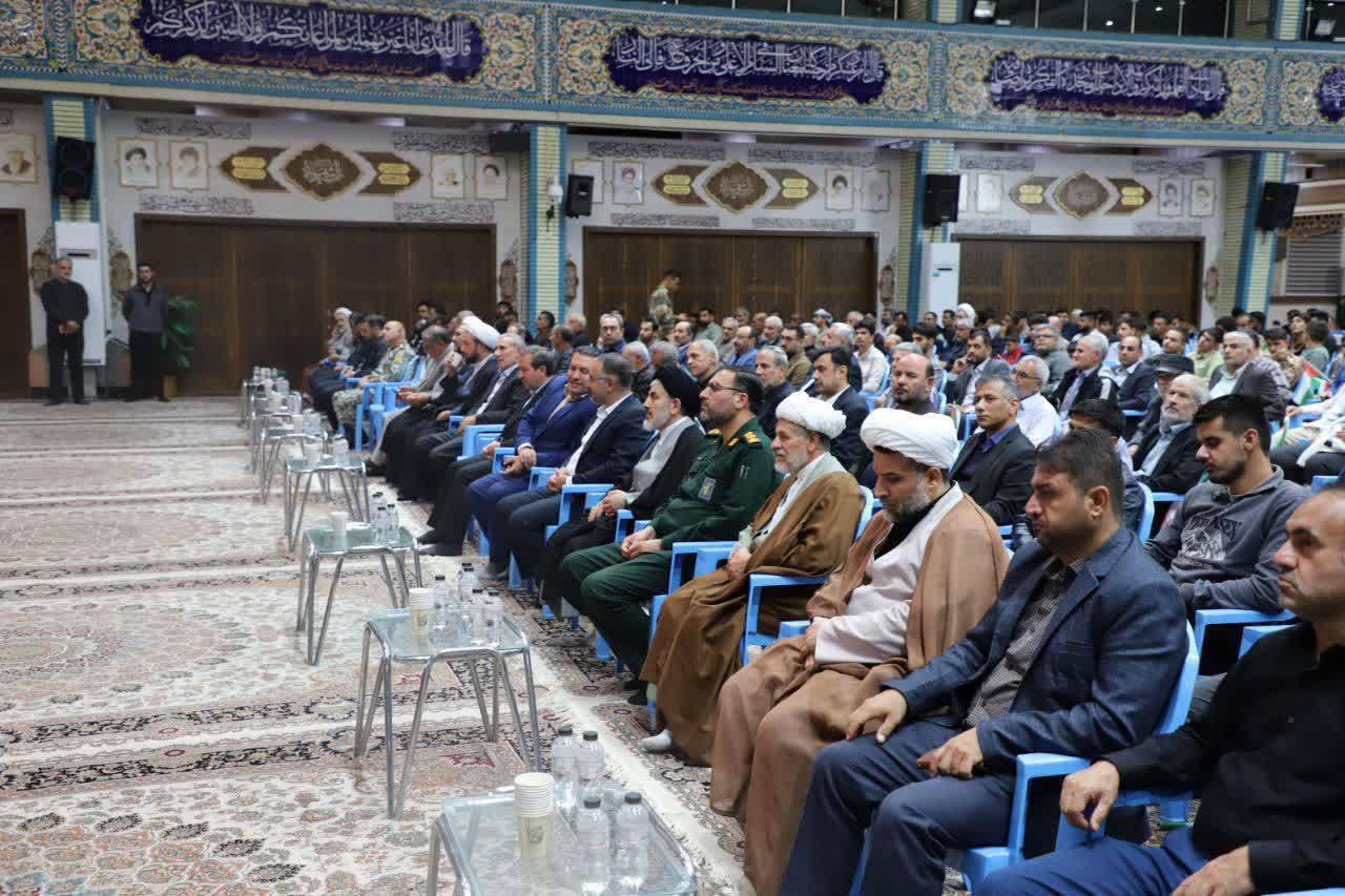 گرامیـداشت یاد سید حسن نصرالله در حسینیه ثارالله ارومیه