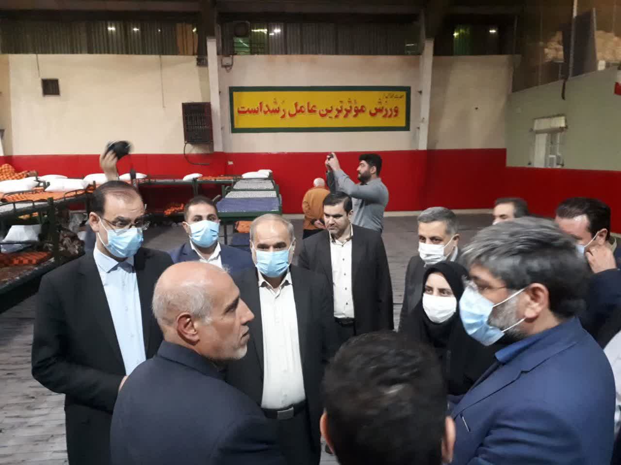 بازدید میدانی فرماندار شهرستان ارومیه از مرکز نگهداری و کاهش آسیب معتادین