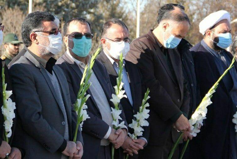 برگزاری آیین استقبال از شهدای گمنام دفاع مقدس در ارومیه + تصاویر