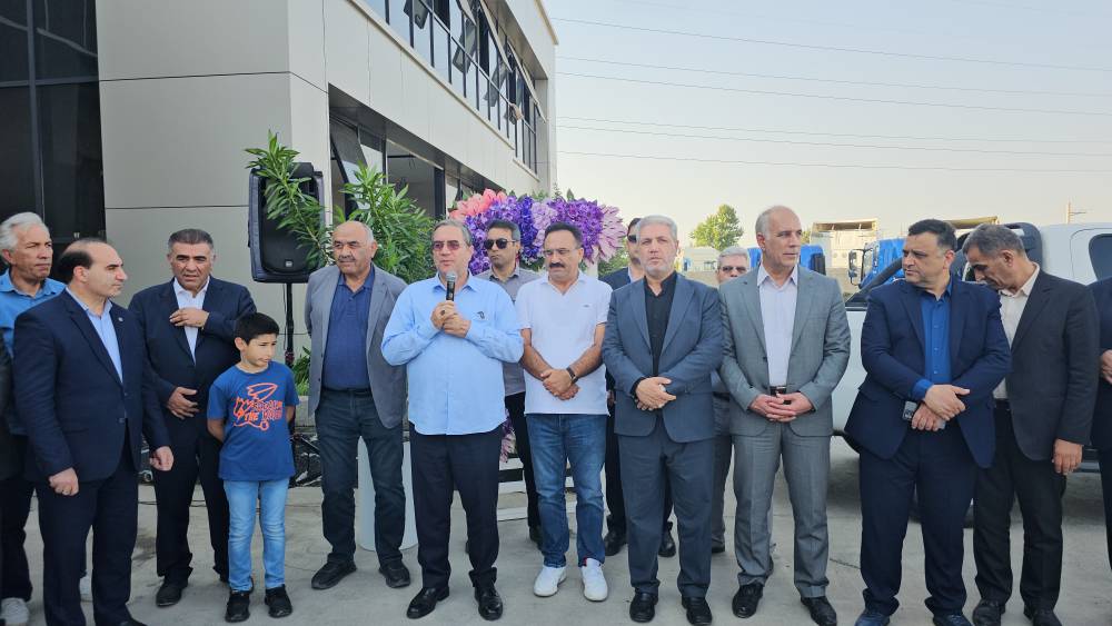گزارش تصویری | افتتاح واحد صنعتی اروم فولاد سپهر در ارومیه با حضور استاندار آذربایجانغربی