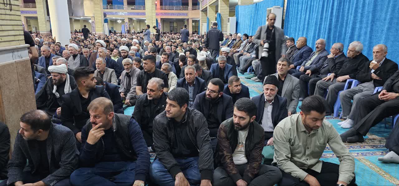 آلبوم تصویری / اجتماع امام رضایی های ارومیه در سوگ شهدای حادثه بالگرد