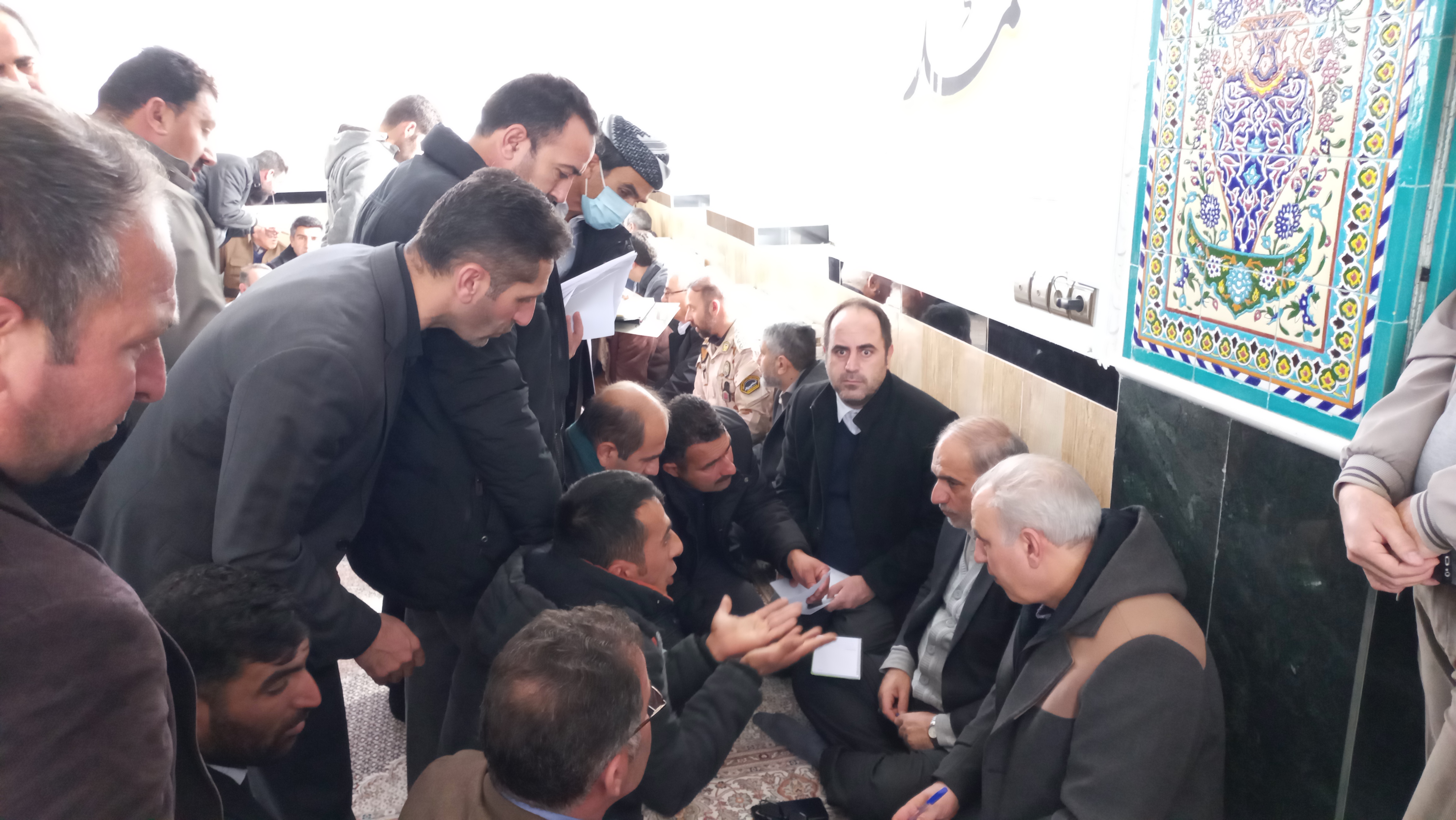 دیدار مردمی فرمانداری شهرستان ارومیه در بخش سیلوانا برگزار شد + عکس