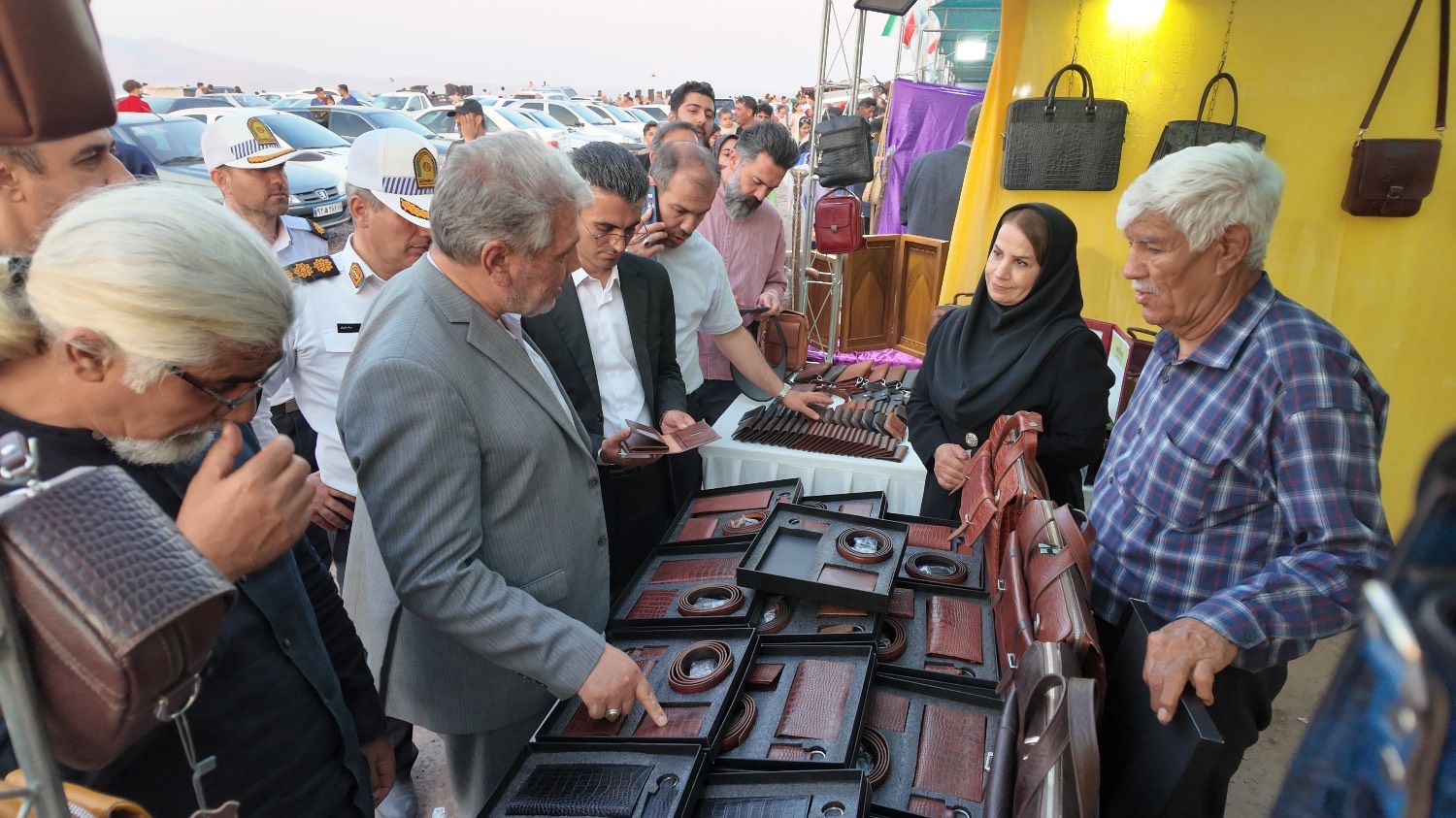 بازدید فرماندار ارومیه از جشنواره فرهنگی و تفریحی «حال خوب دریاچه»