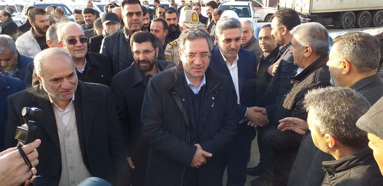 سفر استاندار استان آذربایجان غربی به بخش صومای برادوست شهرستان ارومیه