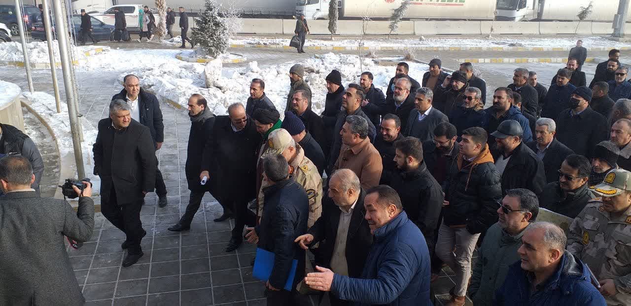 سفر استاندار استان آذربایجان غربی به بخش صومای برادوست شهرستان ارومیه