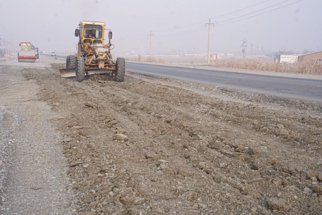 بازدید استاندار آذربایجان‌غربی از پروژه راهسازی محور ارومیه - اشنویه