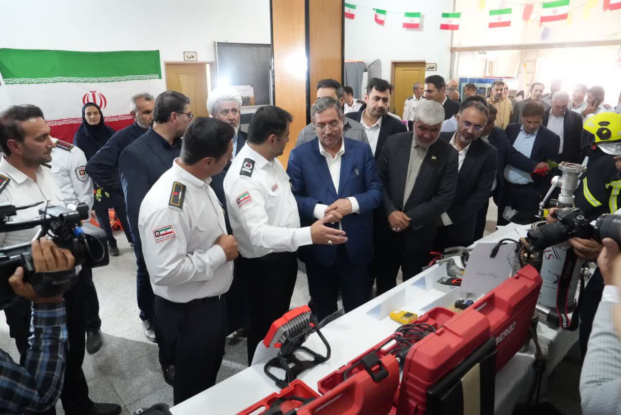 با حضور استاندار آذربایجانغربی انجام شد؛ برگزاری آیین کلنگزنی ایستگاه آتشنشانی البرز در ارومیه