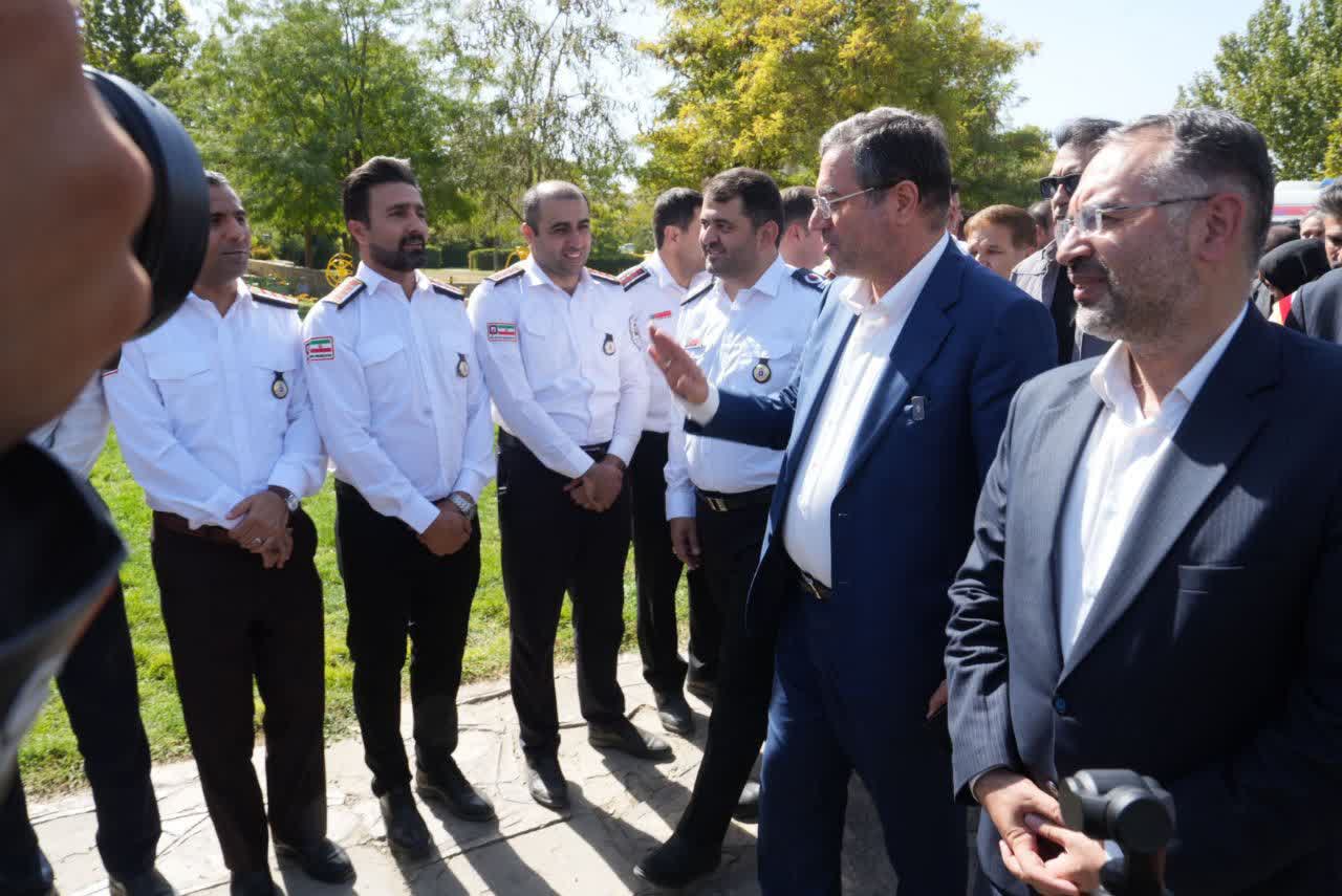 با حضور استاندار آذربایجانغربی انجام شد؛ برگزاری آیین کلنگزنی ایستگاه آتشنشانی البرز در ارومیه