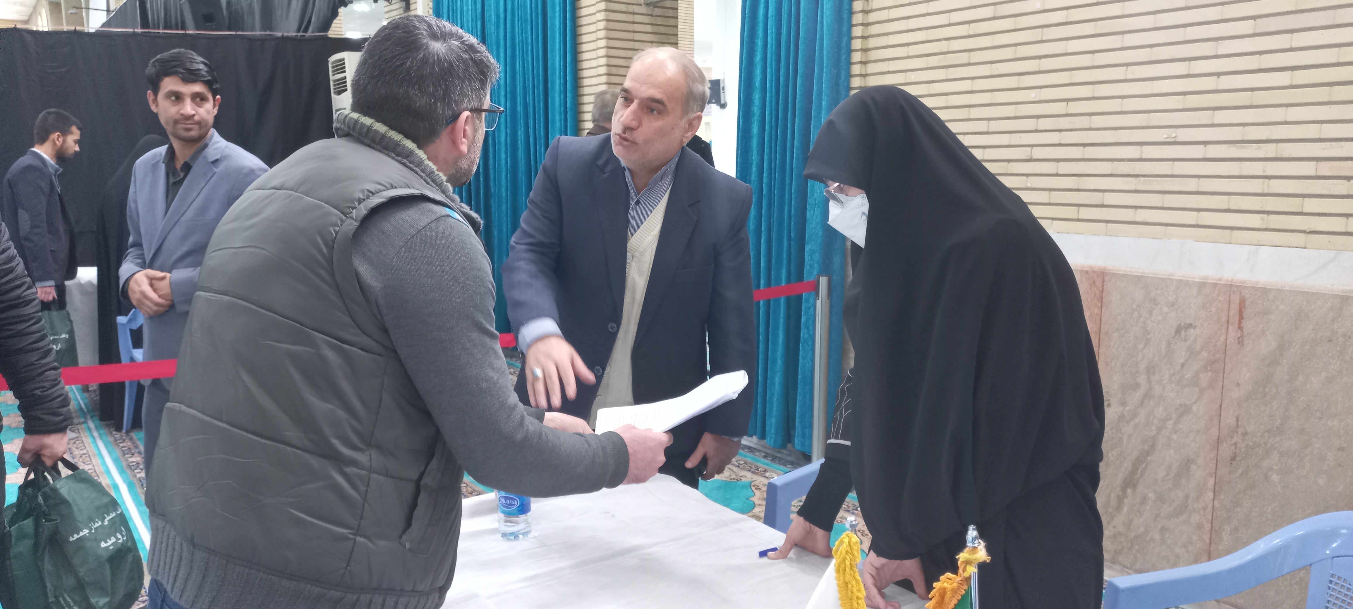 میز ارتباطات مردمی فرمانداری شهرستان ارومیه برگزار شد