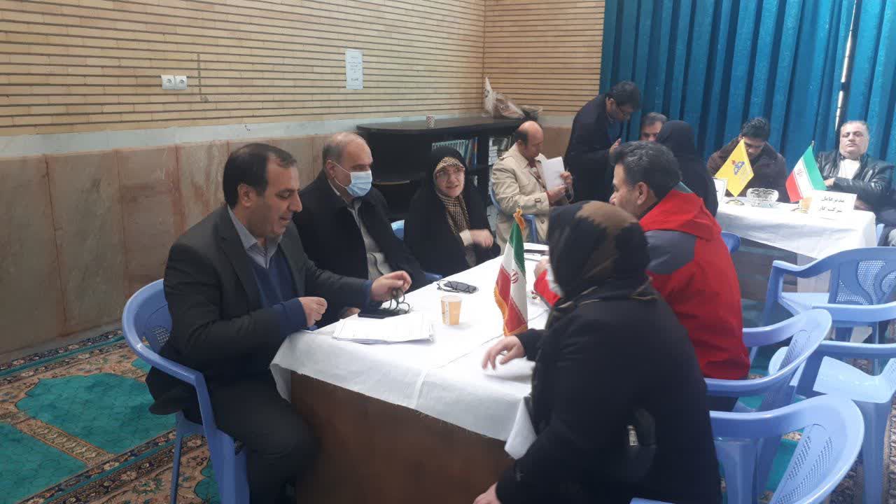 میز ارتباطات مردمی فرمانداری شهرستان ارومیه در محل مصلی امام خمینی ره ارومیه