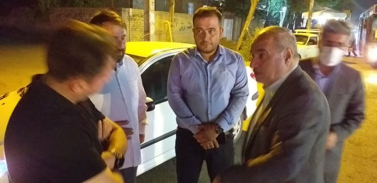 بازدید سر زده فرماندار شهرستان ارومیه از مسیر شهر جدید گلمان