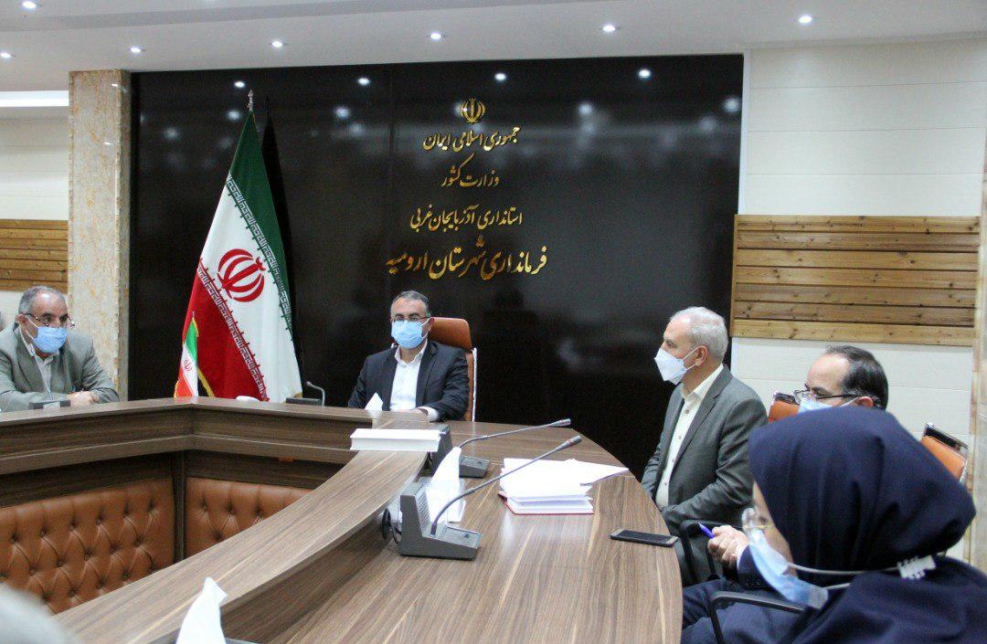 برگزاری جلسه ستاد انتخابات شهرستان با حضور فرماندار ارومیه + تصاویر