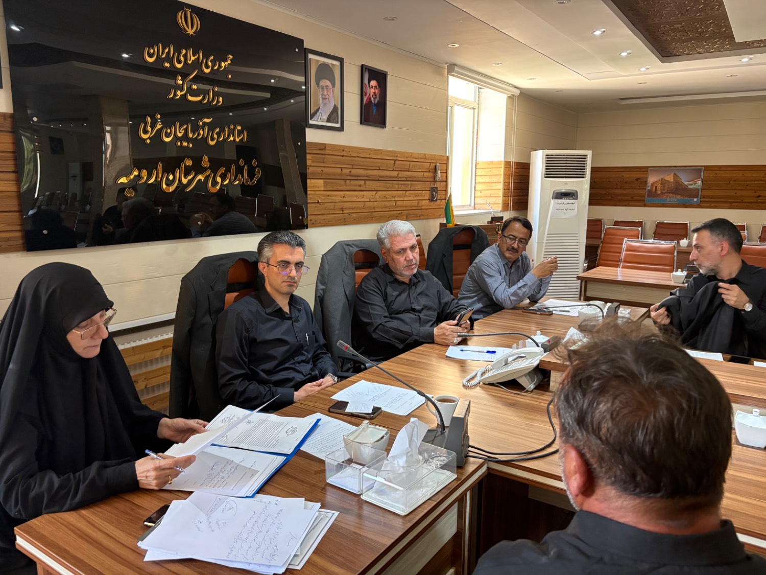 دیدار مردمی فرماندار ارومیه با شهروندان