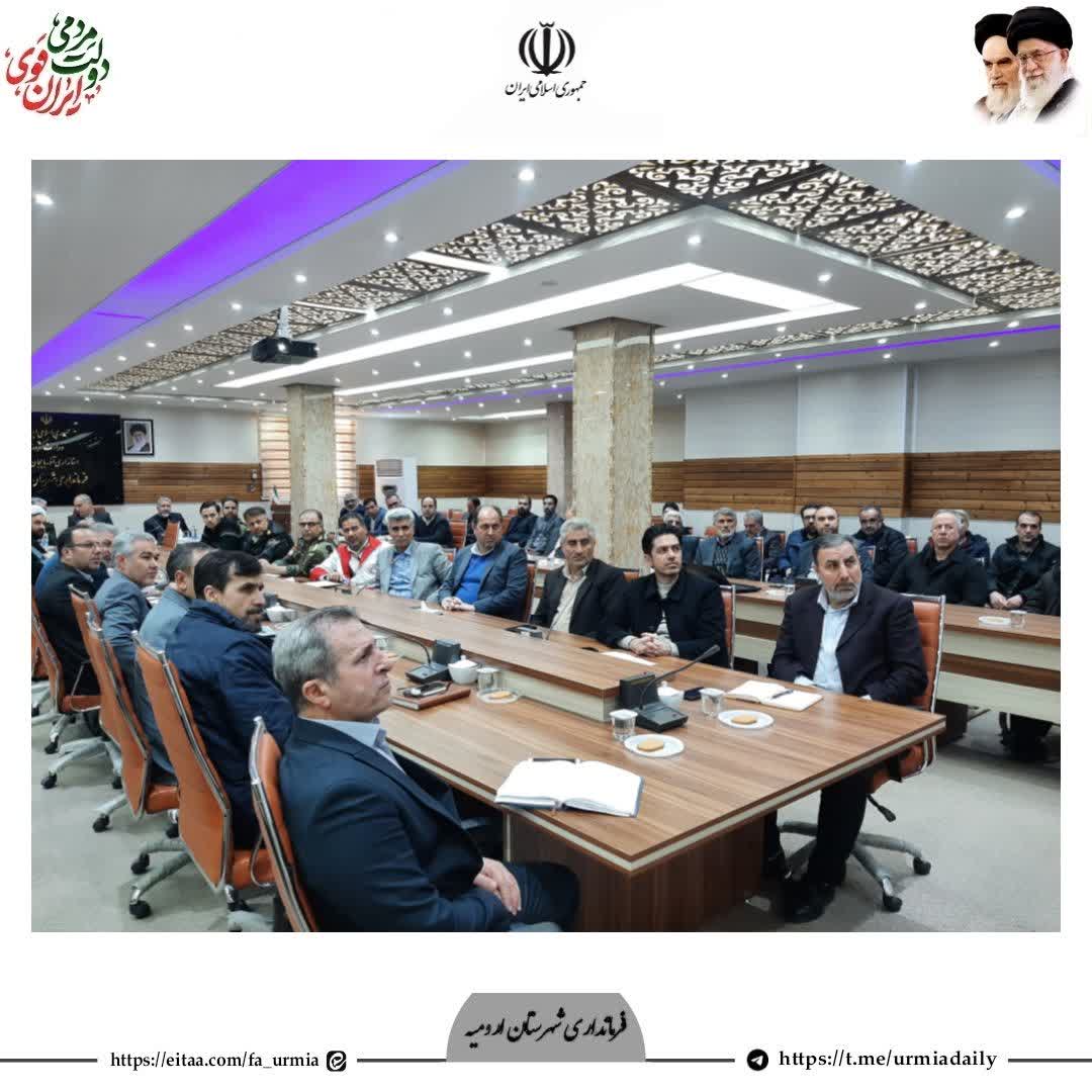 فرماندار شهرستان ارومیه در شورای اداری شهرستان گفت: