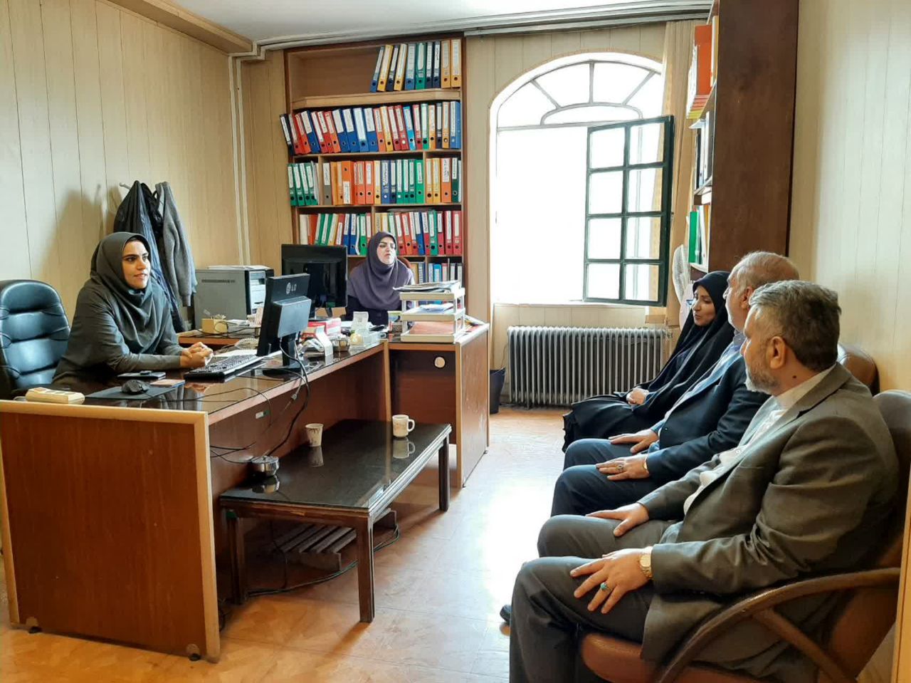 دیدار فرماندار ارومیه با کارمندان مجموعه فرمانداری شهرستان ارومیه