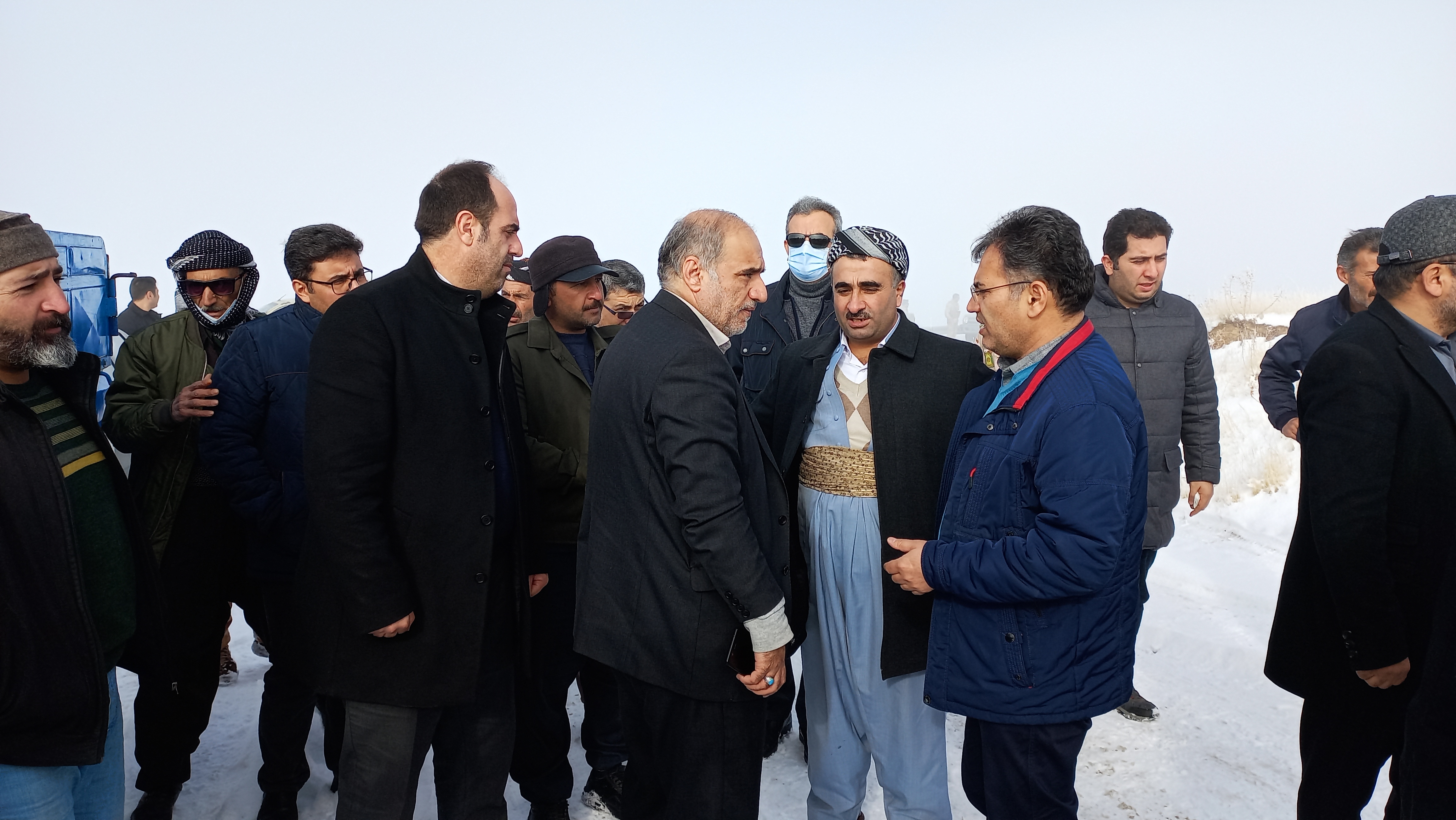 دیدار فرماندار شهرستان ارومیه با اهالی روستای پشت کله