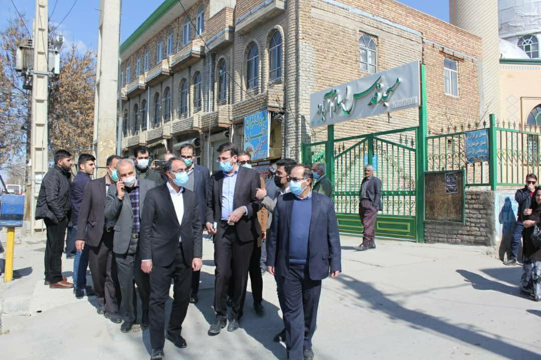 بازدید سرپرست فرمانداری ارومیه از مناطق محروم و کم برخوردار شهر + تصاویر