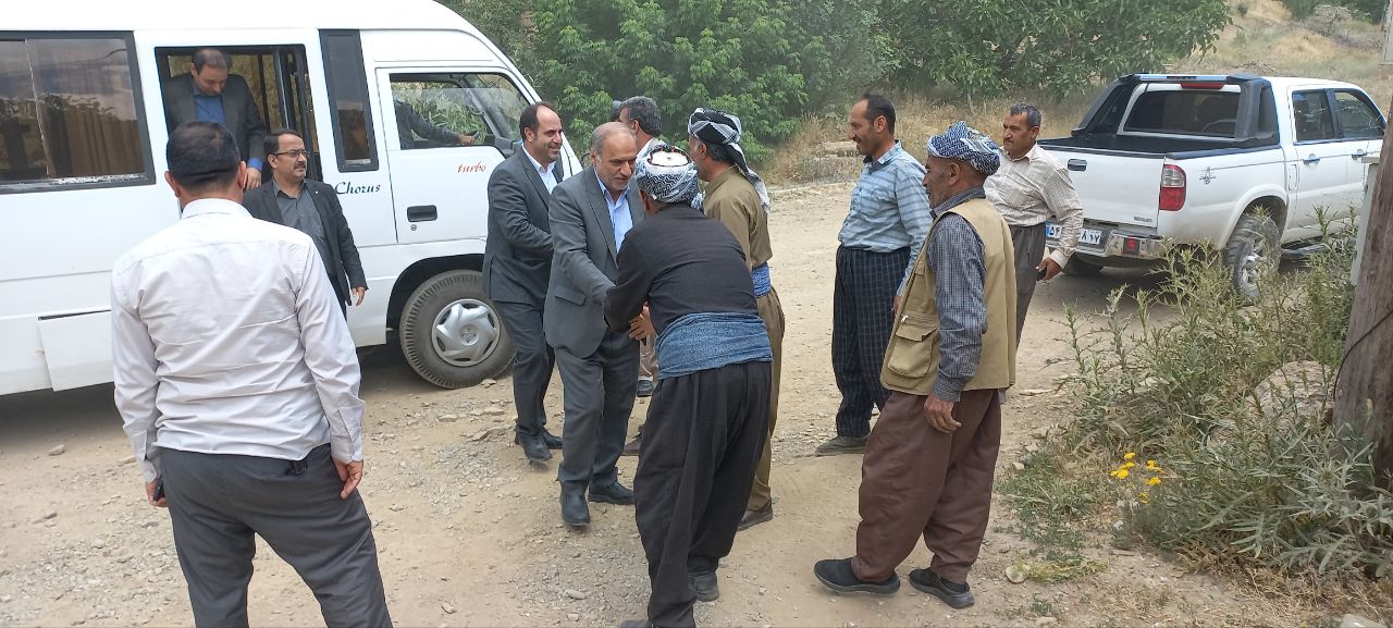بازدید میدانی فرماندار شهرستان ارومیه از روستای سلیم بیگ