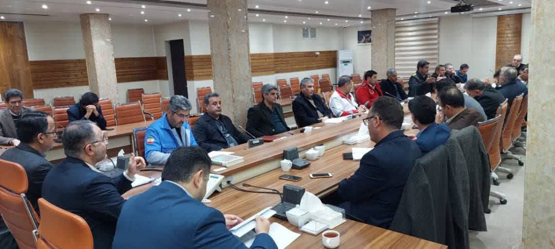 مقابلی در جلسه ستاد بحران شهرستان: تأکید بر آمادگی کامل دستگاه‌های اجرایی ارومیه برای مقابله با مخاطرات زمستانی