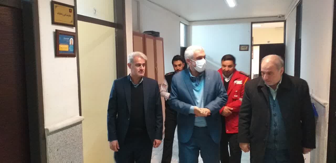 بازدید فرماندار شهرستان ارومیه از سازمان آتش نشانی و خدمات ایمنی شهرداری ارومیه