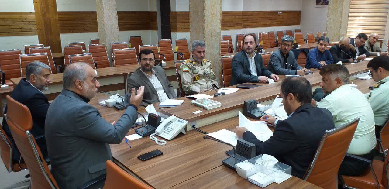 جلسه کمیسیون سرقت شهرستان برگزار شد.