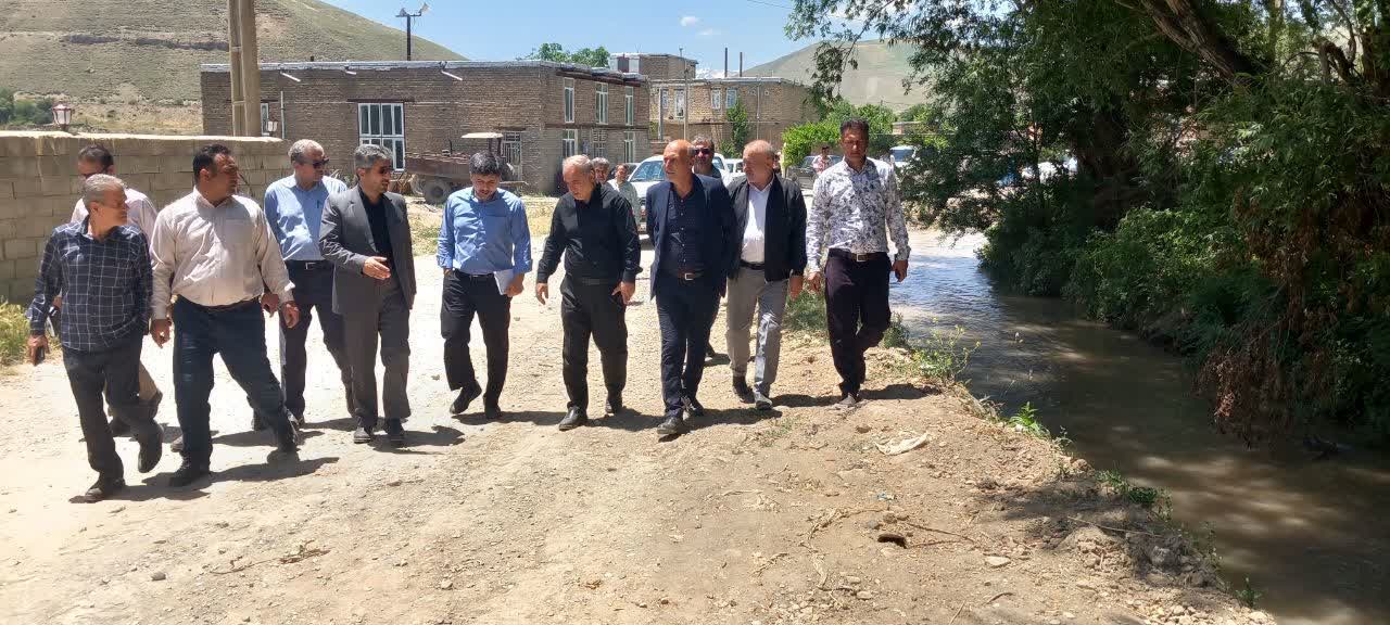 بازدید فرماندار ارومیه از روستای دیزج فتحی + آۀبوم تصویری