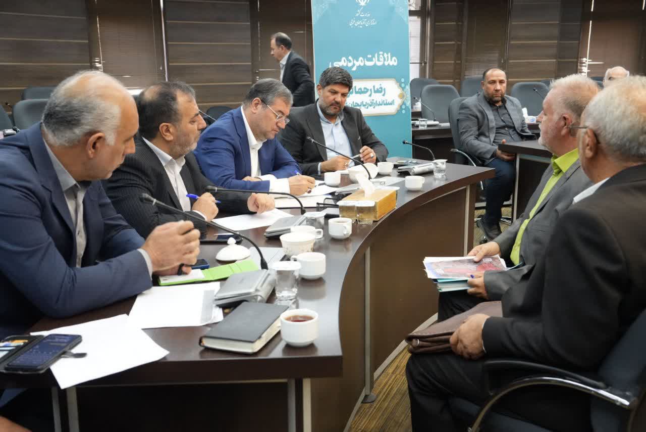 برگزاری ملاقات مردمی استاندار آذربایجان‌غربی