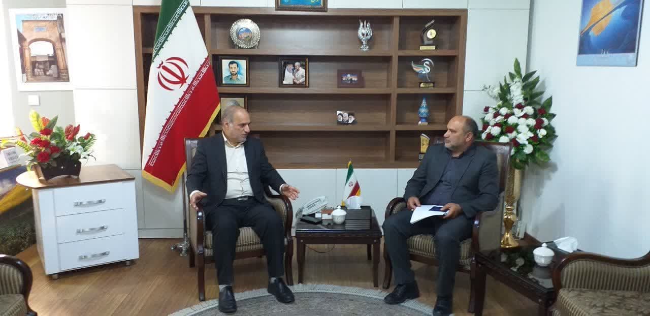 دیدار مدیر بنیاد مسکن شهرستان با فرماندار ارومیه