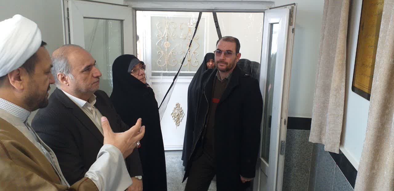 بازدید عماری فرماندار شهرستان ارومیه از موسسه بهار نکو