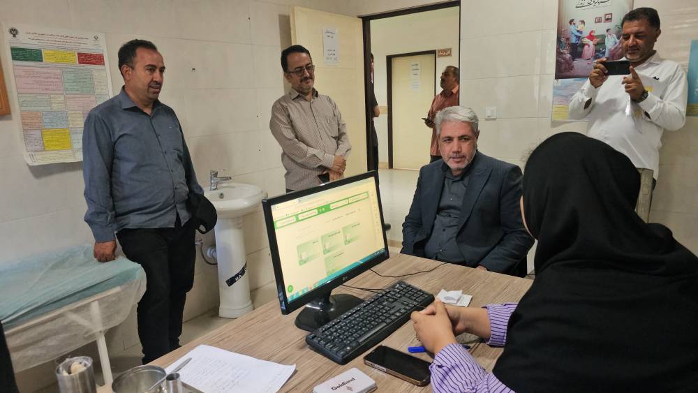 گزارش تصویری | بازدید فرماندار ارومیه از مرکز جامع سلامت روستای نازلو