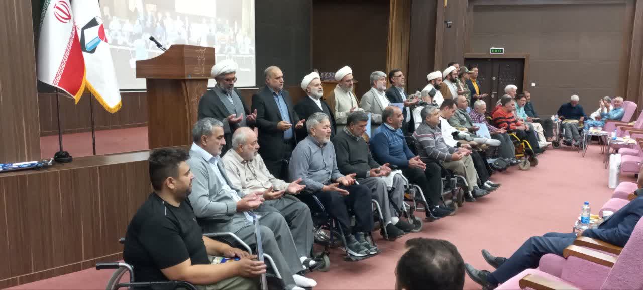 دیدار فرماندار شهرستان ارومیه با جانبازان 70 درصد قطع نخاعی استان های آذربایجان غربی و خراسان رضوی