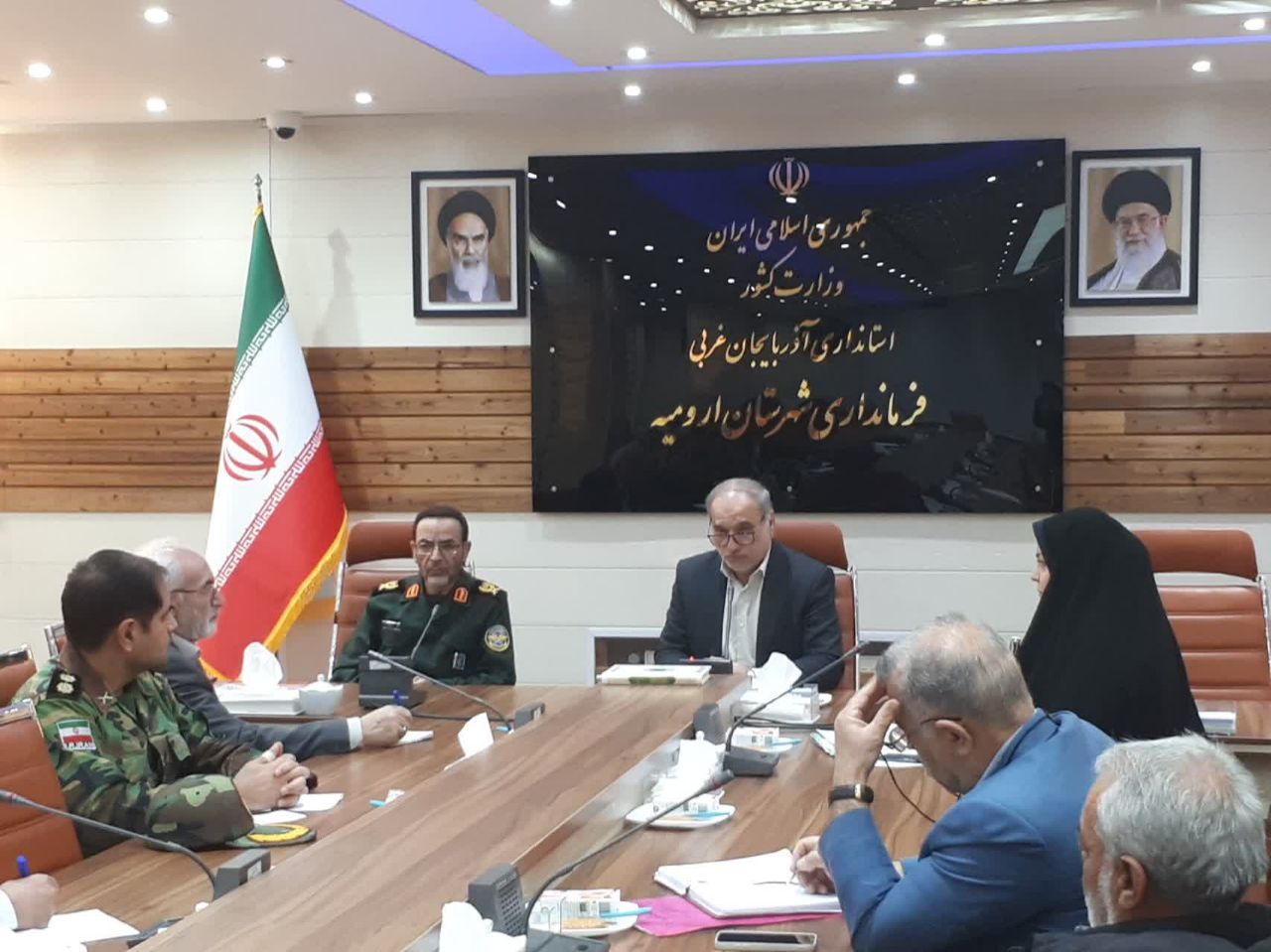 جلسه هیئت امنای شهدای گمنام شهرستان ارومیه برگزار شد