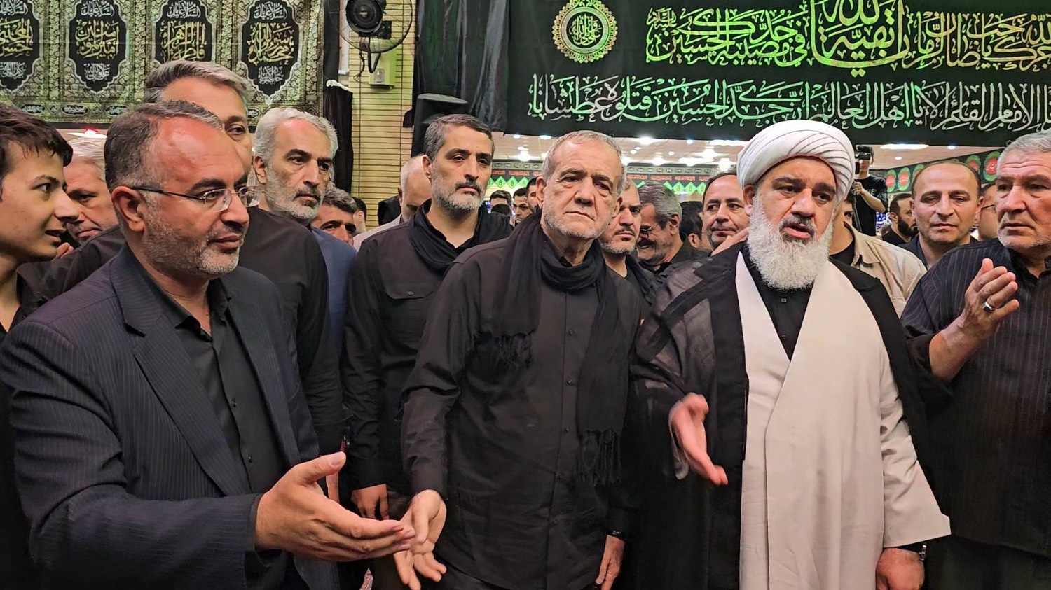 حضور رئیسجمهور در آیین شام غریبان حضرت اباعبدالله الحسین (ع) در ارومیه