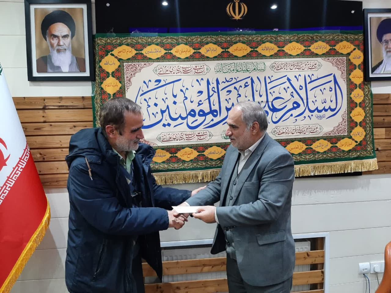 برگزاری مراسم گرامیداشت میلاد با سعادت حضرت علی علیه السلام در فرمانداری ارومیه