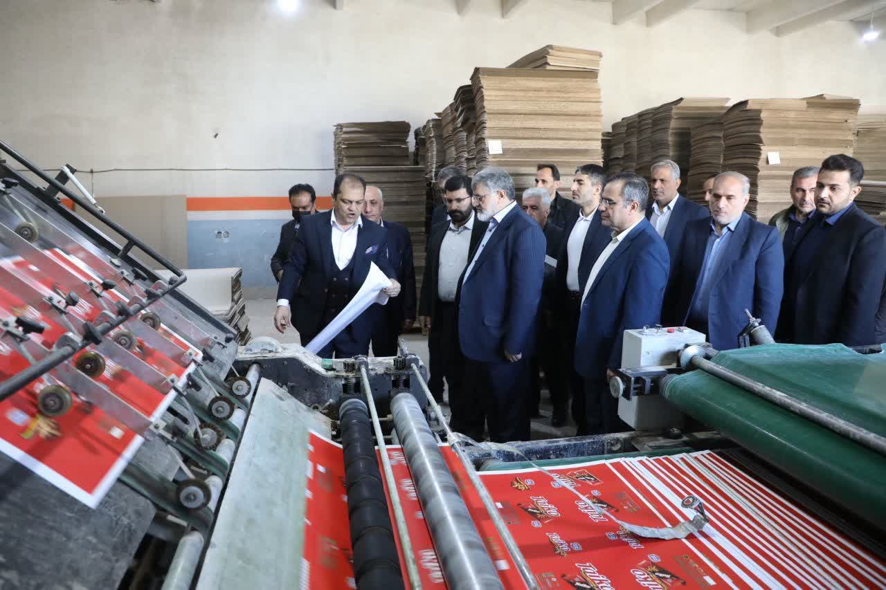 بازدید استاندار آذربایجان غربی از شرکت اروم پک