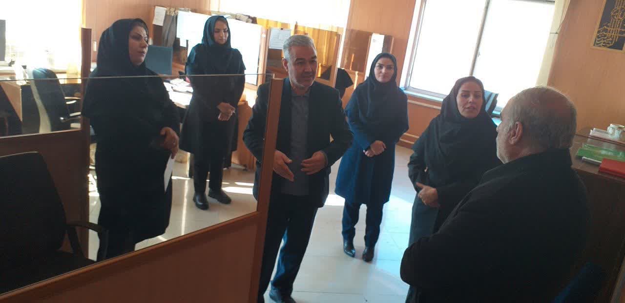 بازدید دکتر عماری فرماندار شهرستان ارومیه از مرکز جامع حمایت از آسیب دیدگان اجتماعی